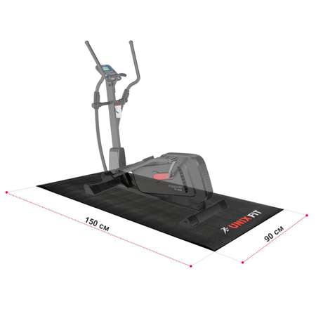 Коврик для кардиотренажеров UNIX Fit No logo 150x90x0,6 см