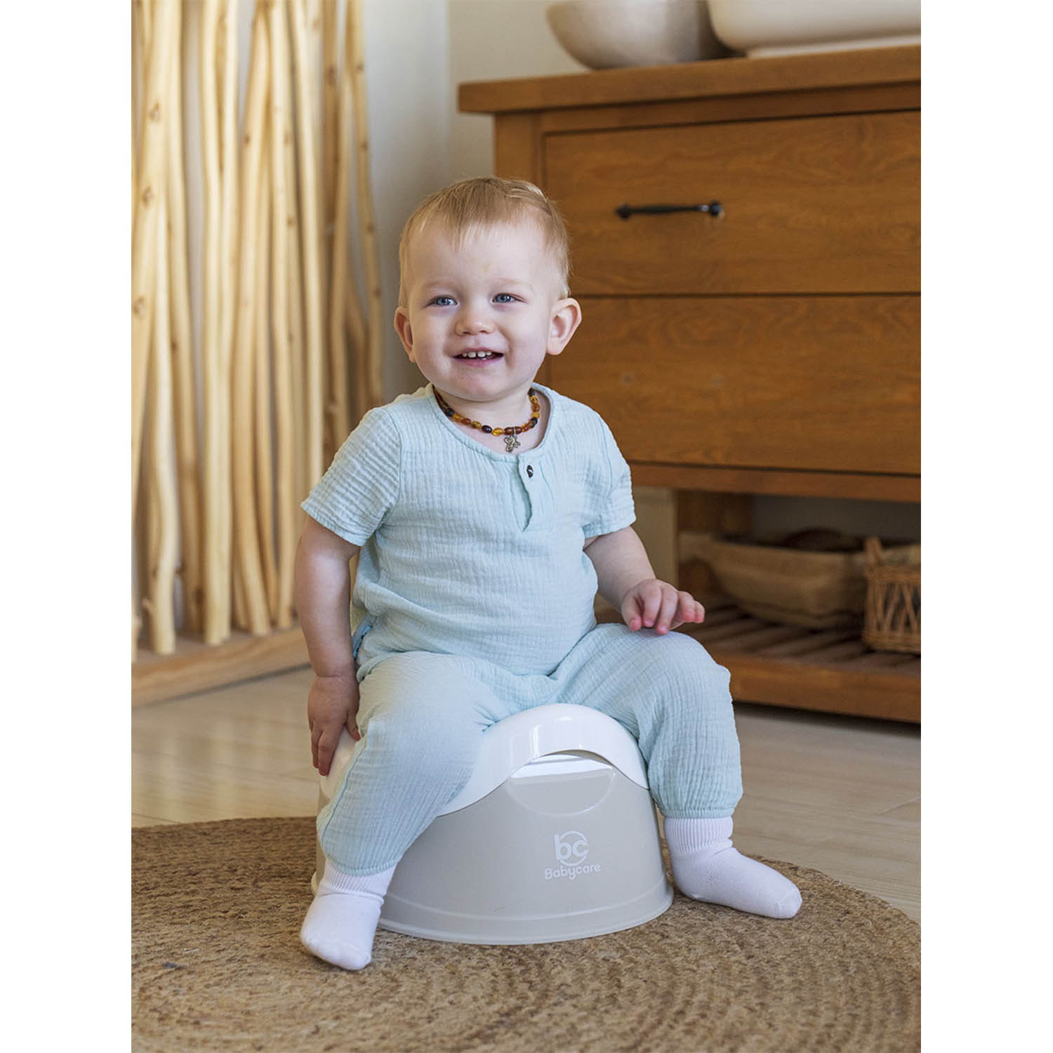 Горшок детский BabyCare Kitty розовый-белый - фото 12