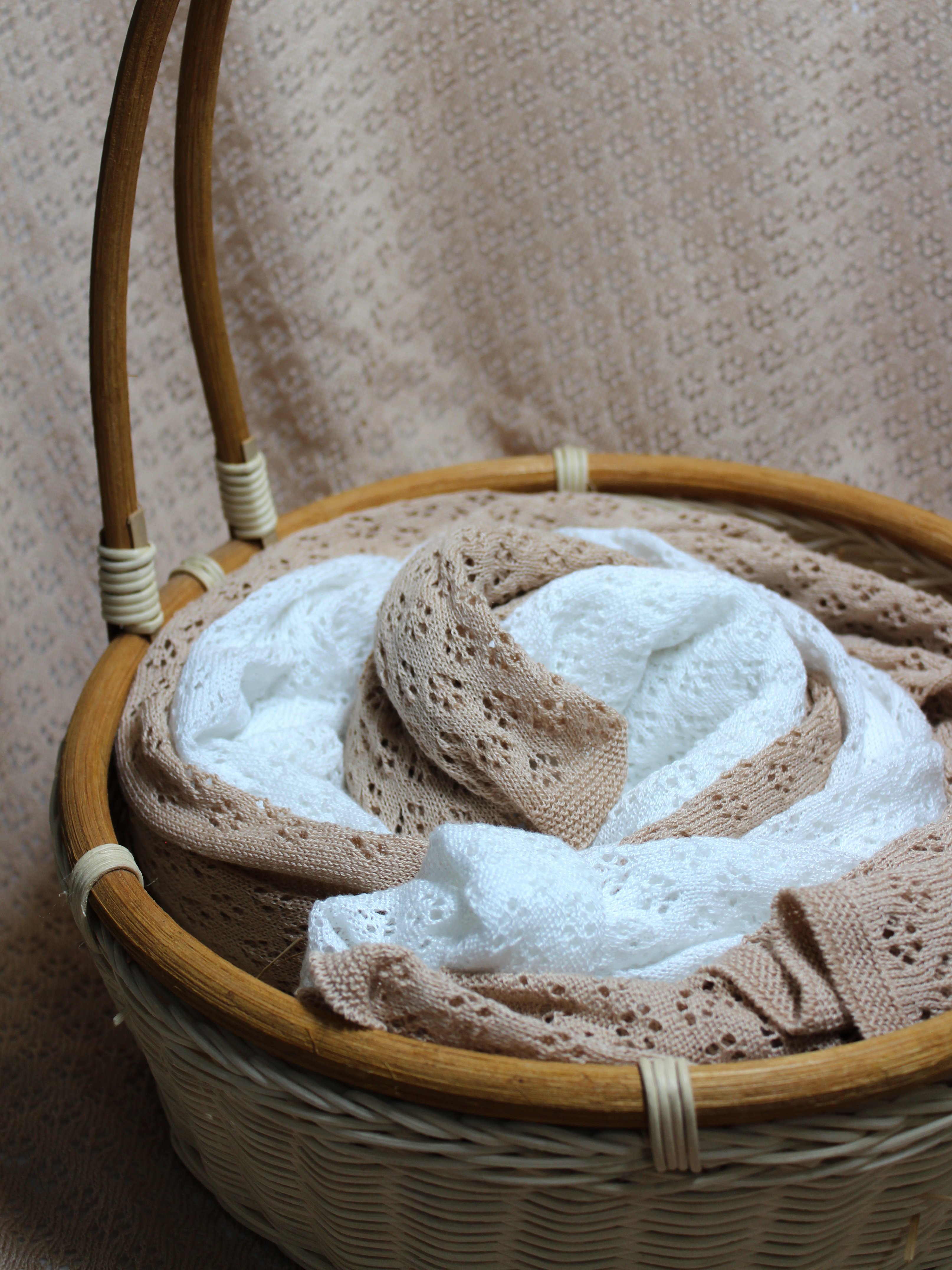 Плед RinaAmari Плетёное облачко 100 x 100 см хлопок - фото 9