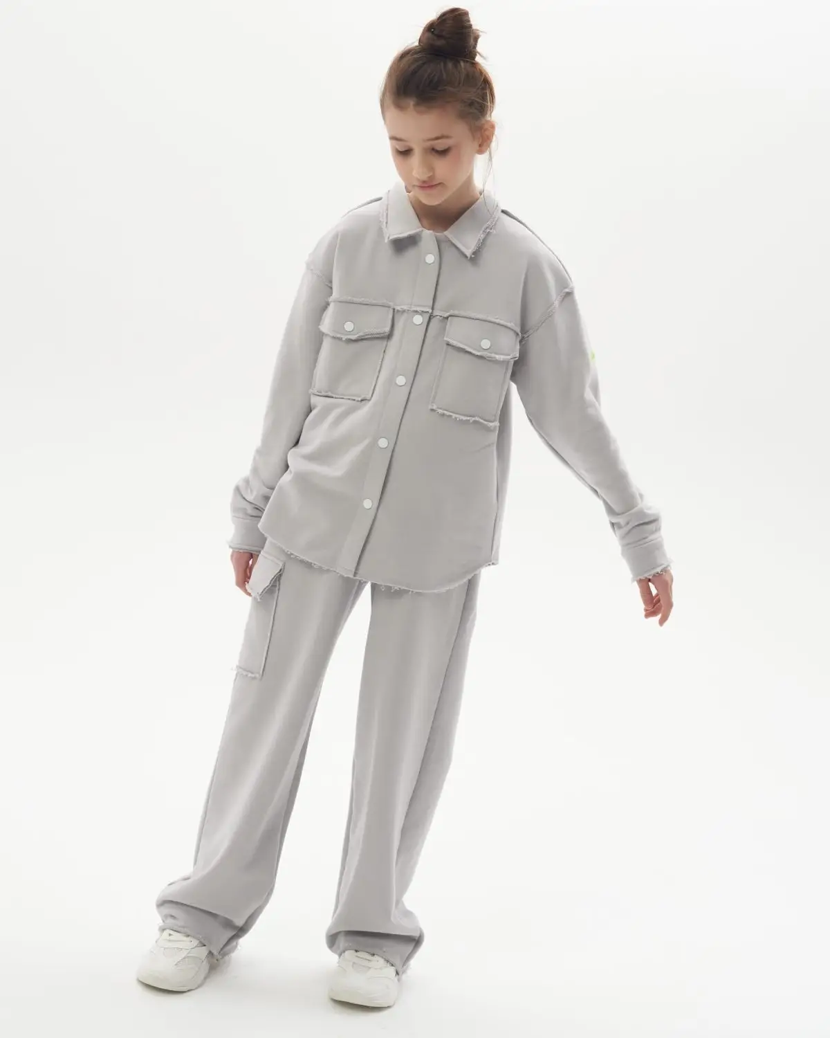 Рубашка Nikasport G7LDY51-GRY - фото 3