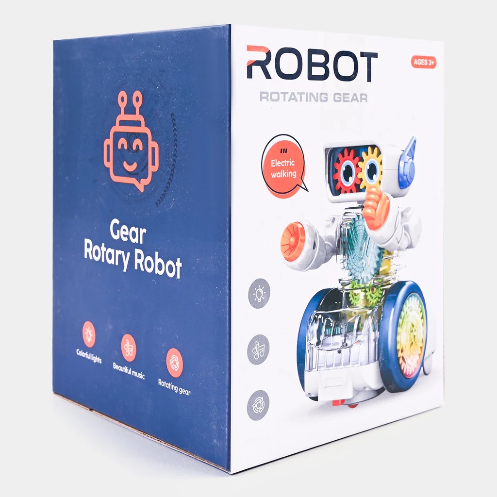Робот LANSI WORLD интерактивный с шестерёнками - фото 6