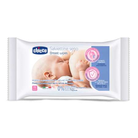 Влажные салфетки Chicco 72 шт.