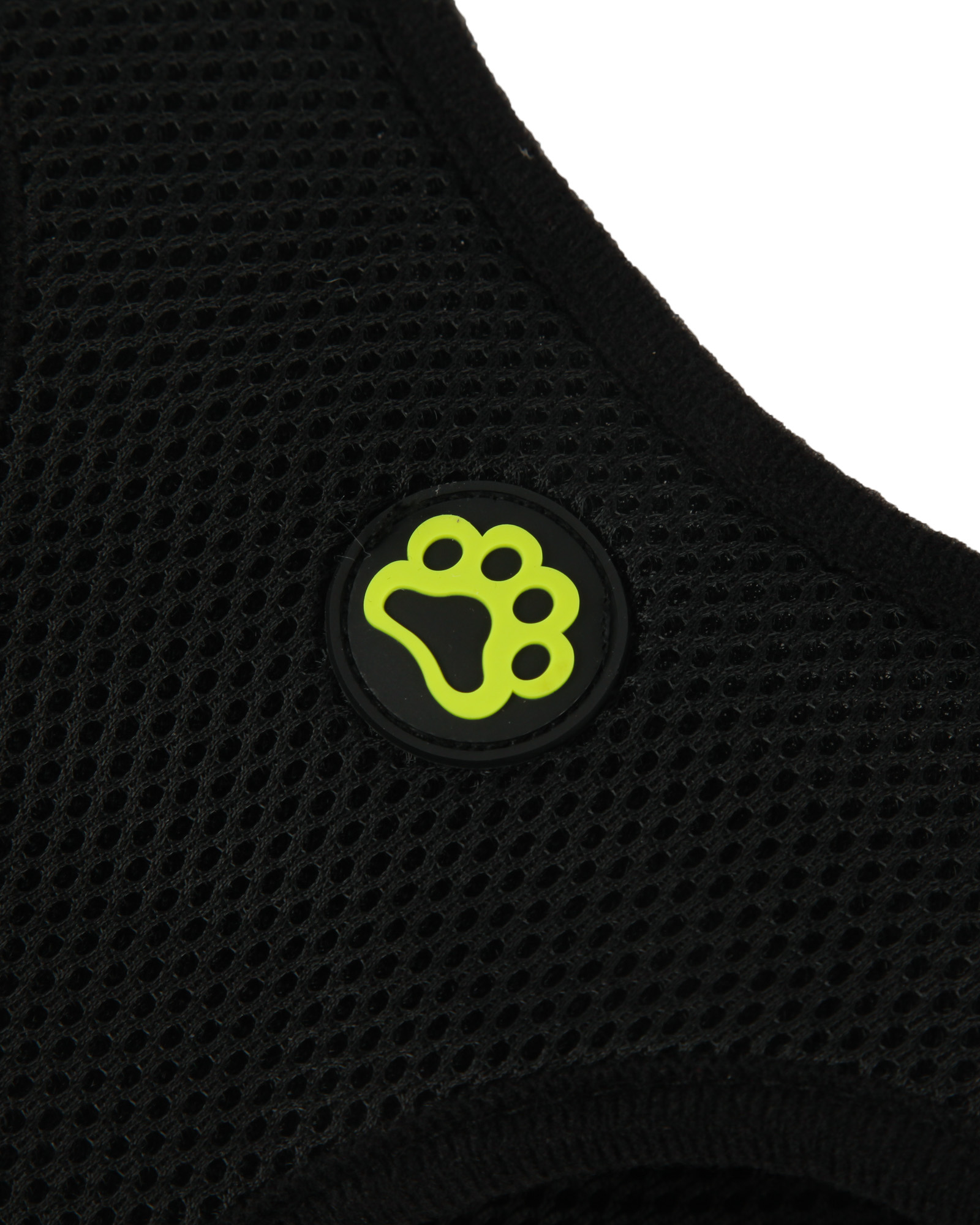 Шлейка-жилетка для собак Barbaks Чёрная сетка L шея 44см грудь 54-70см - фото 3