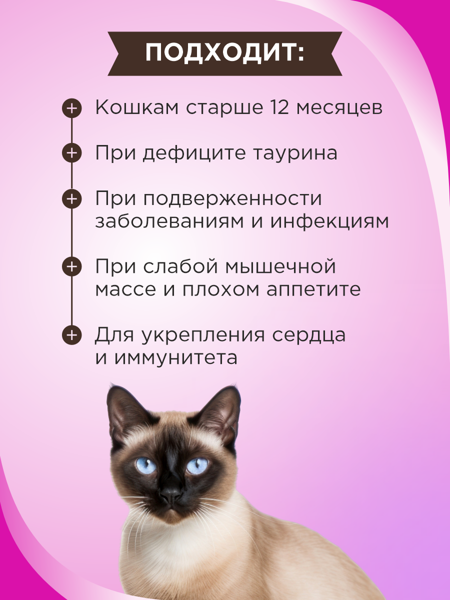 Полезное лакомство для кошек GOODR CAT Здоровье и энергия 90 таб. - фото 2