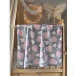 Плед ОТК 140 x 100 см велсофт