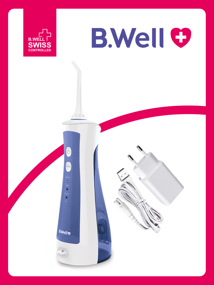 Изображение товара Портативный ирригатор для полости рта и носа B.Well PRO-911 adPRO-911ad Изображение товара Портативный ирригатор для полости рта и носа B.Well PRO-911 adPRO-911ad