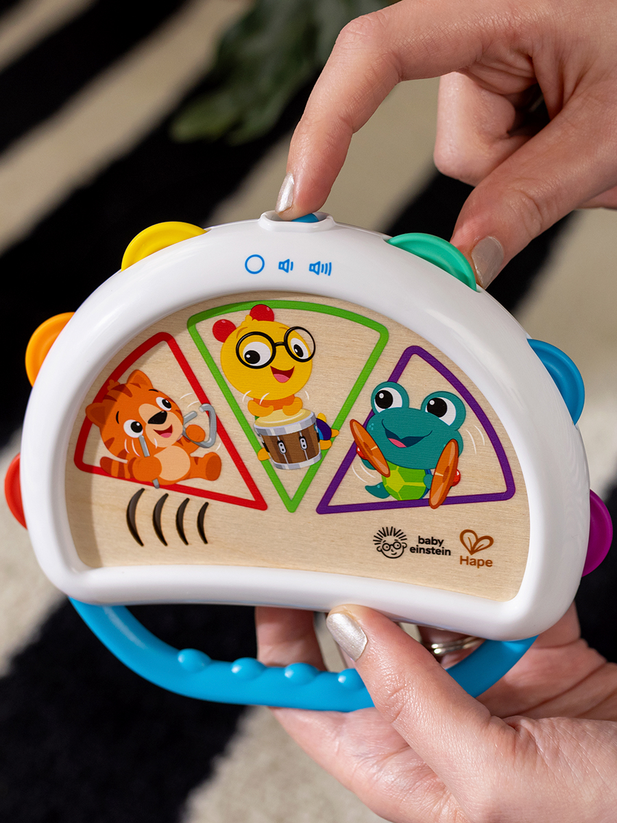 Игрушка музыкальная Hape бубен - фото 1