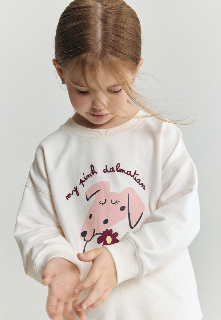 Свитшот artie W25M10T-1418D/Молочный - фото 6