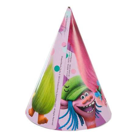 Колпаки Trolls Тролли 6 штук