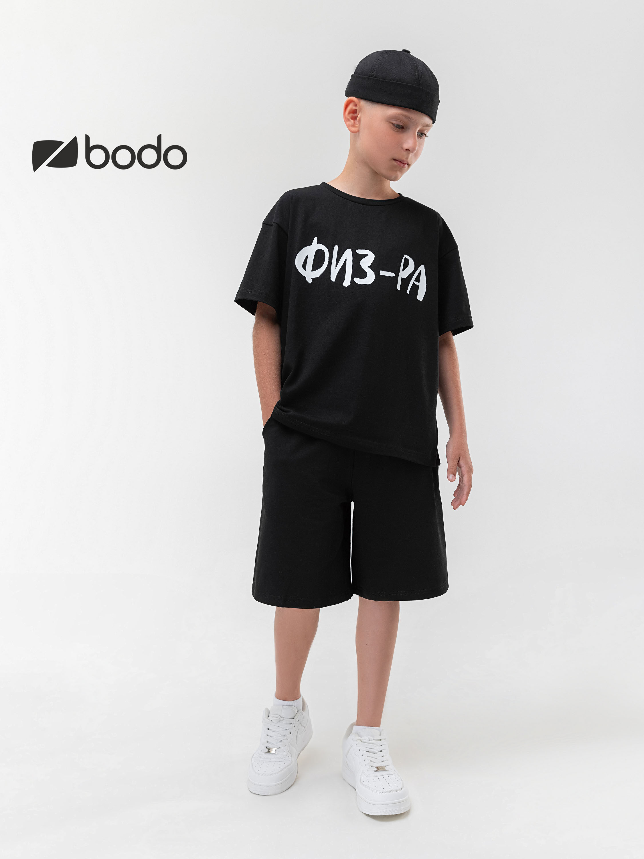 Футболка Bodo 36-43MU_черный - фото 2