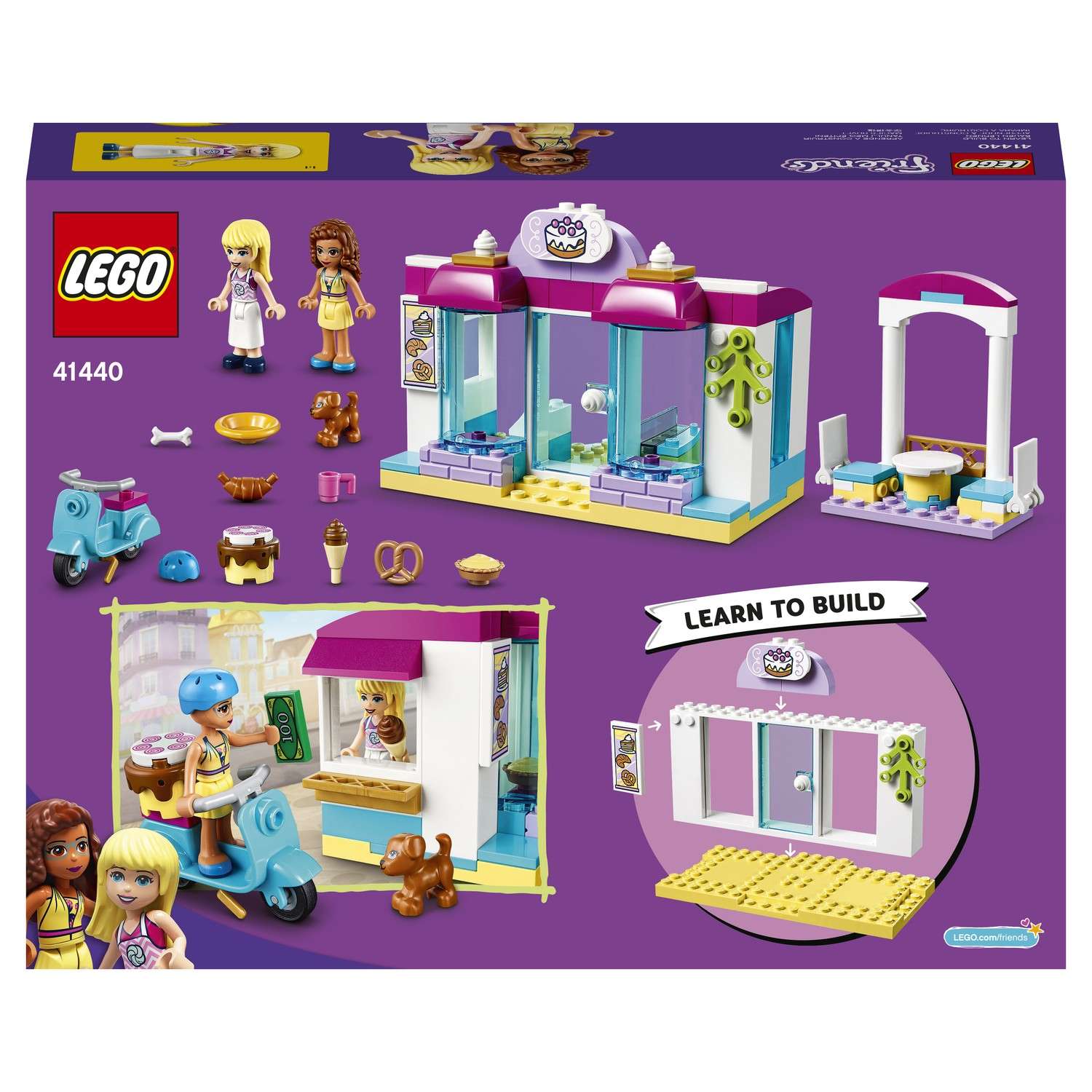 Конструктор LEGO Friends Пекарня Хартлейк-Сити блочный - фото 3