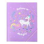 Папка-конверт Erhaft Единорог А4