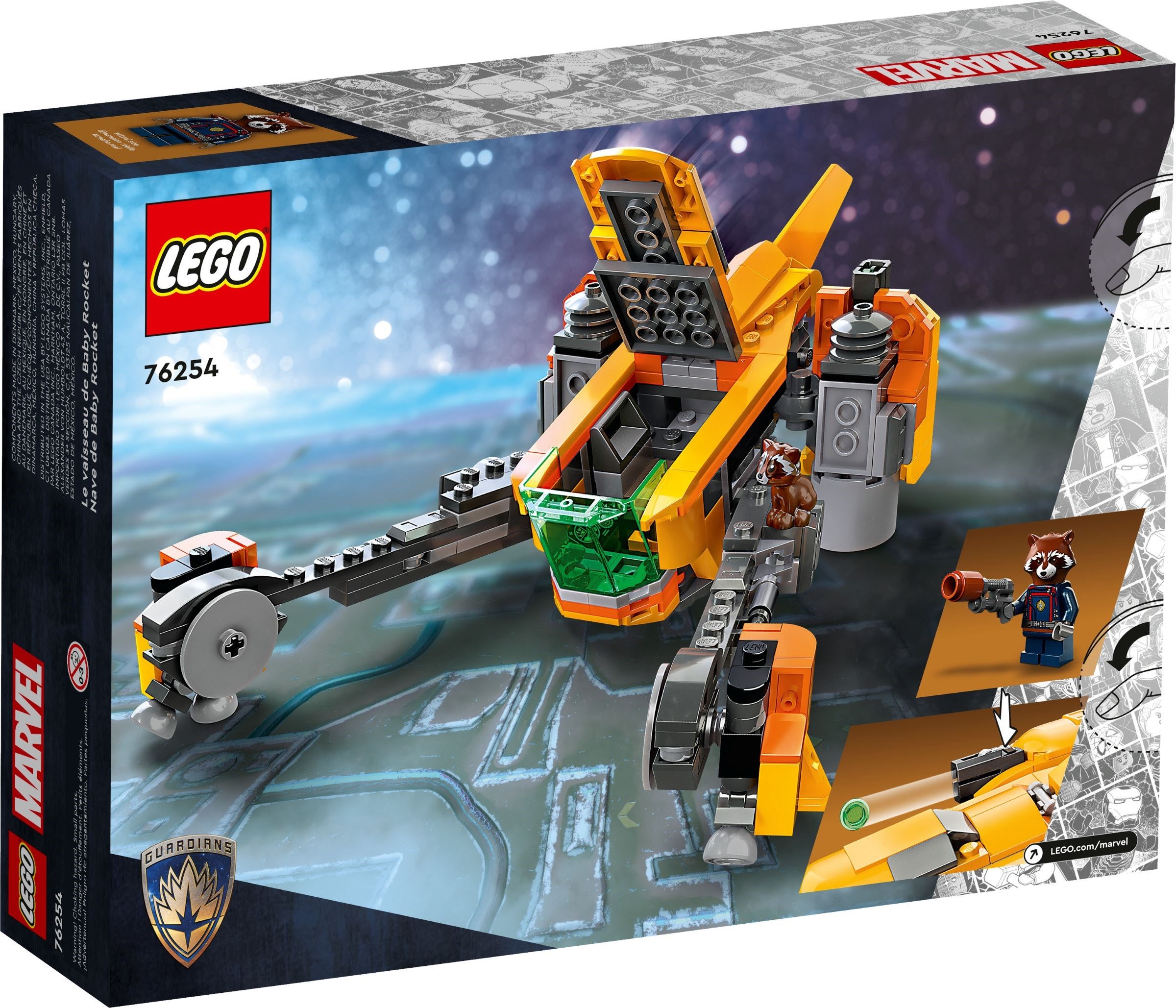 Конструктор LEGO Marvel Super Heroes 76254 330 дет. - фото 6