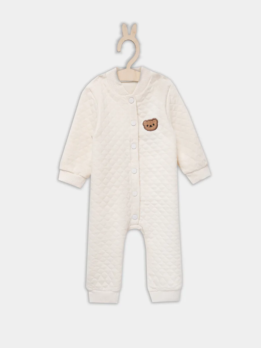 Комбинезон утепленный Mark Formelle (Марк Формэль) 14009/молочный - фото 1