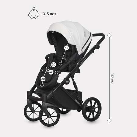 Коляска 2в1 Riko Basic Montana Ecco