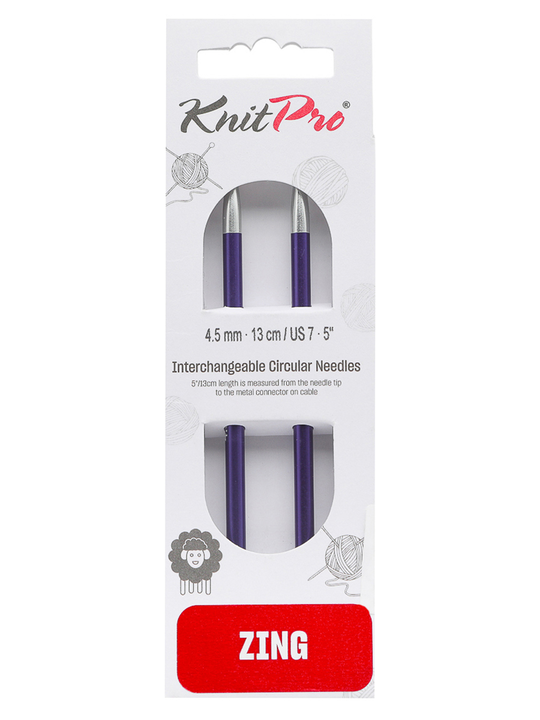 Спицы для вязания KnitPro круговые съемные - фото 3