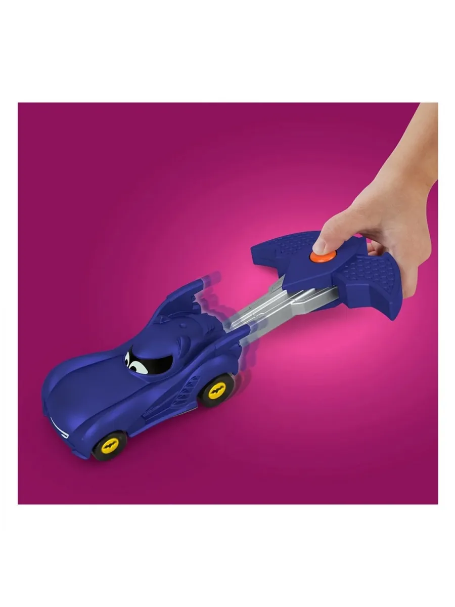 Игровой набор Fisher Price Batwheels DC Key Car Black 120843 - фото 6