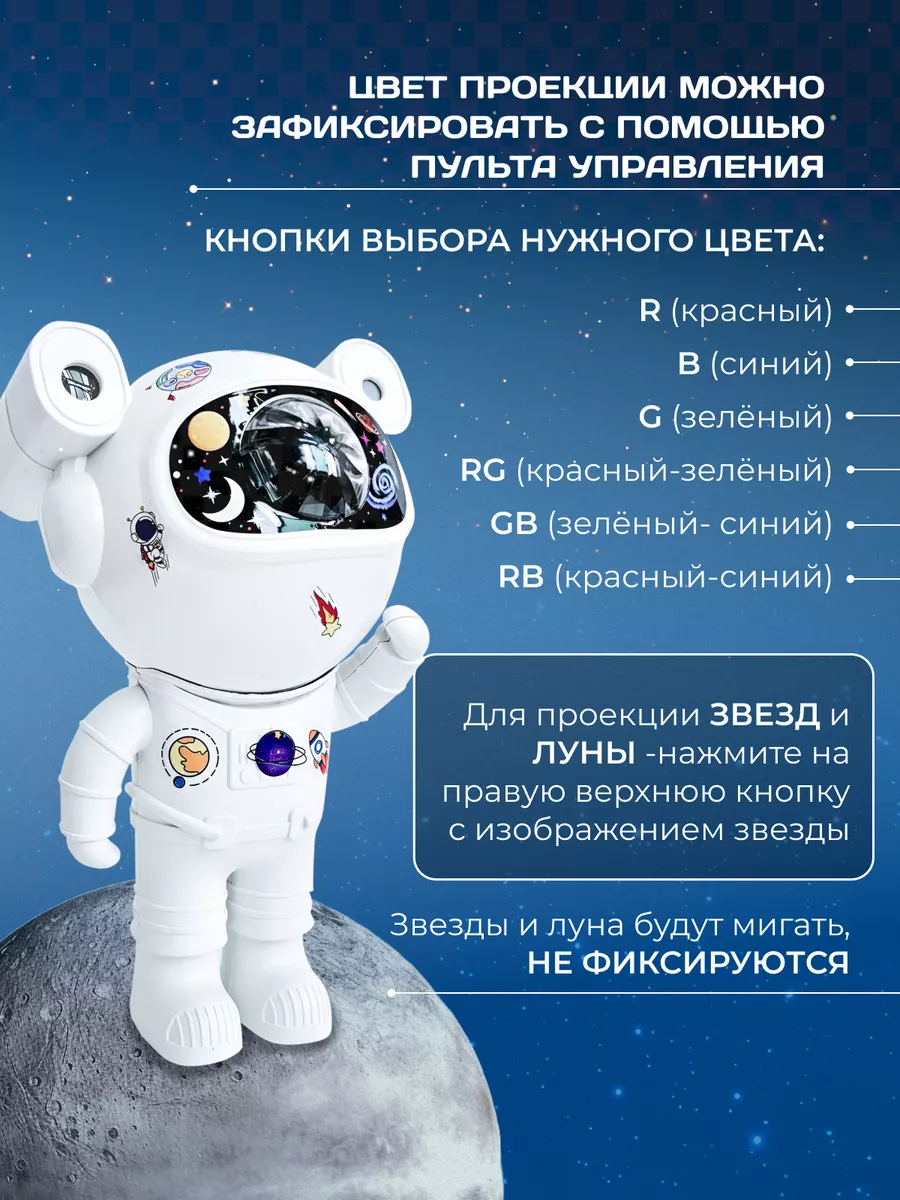 Игрушка ночник, проектор Хевель в ассортименте - фото 10