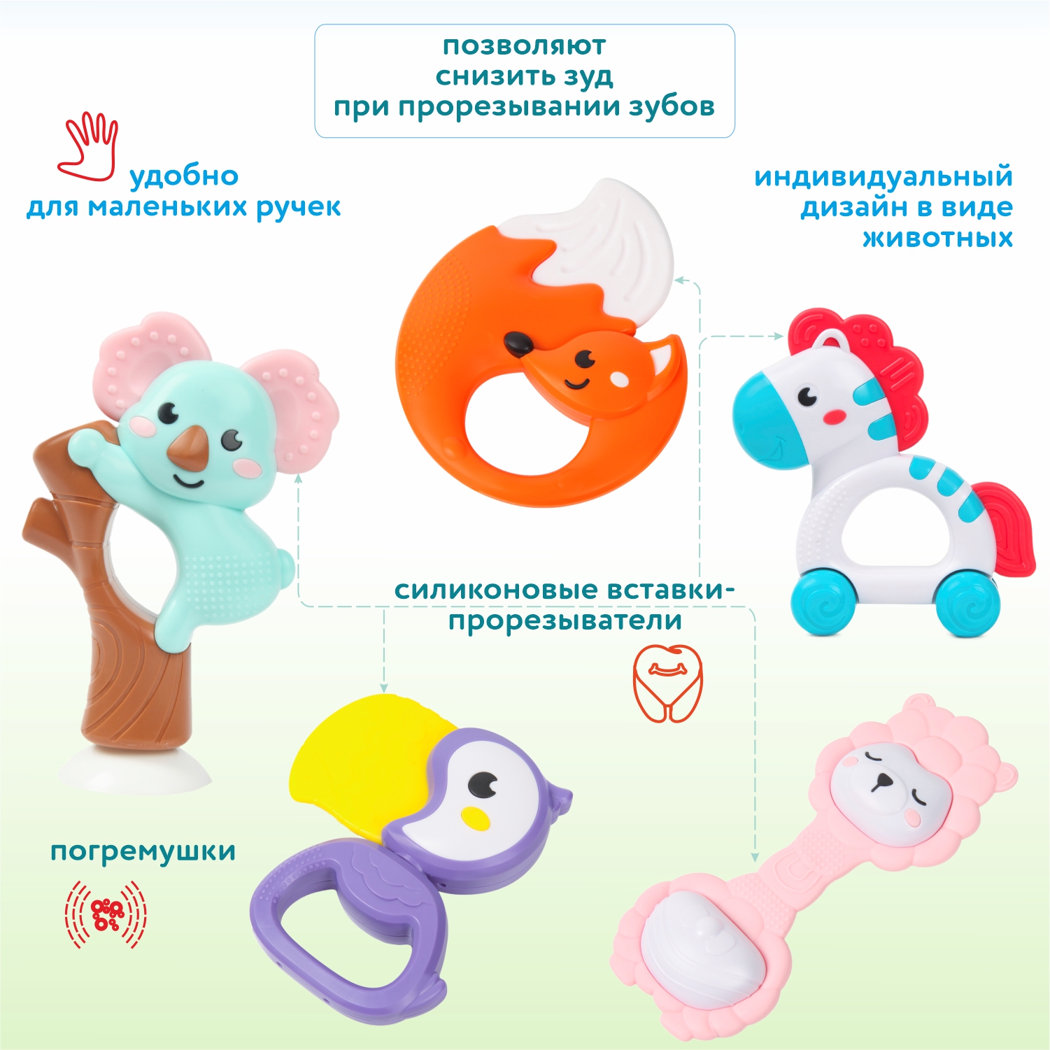 Игрушка SUNLIKE погремушка - фото 2