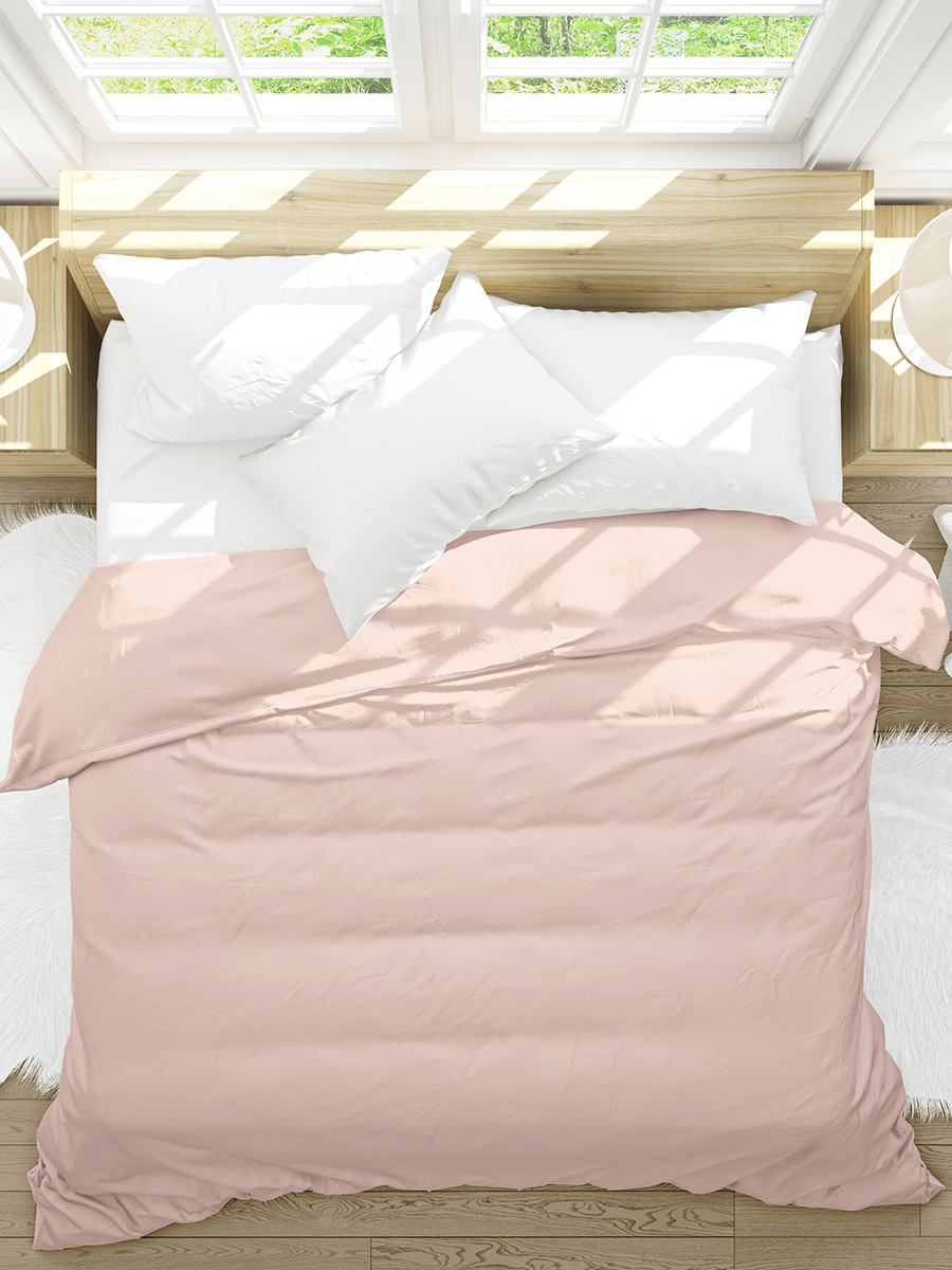 Пододеяльник BRAVO поплин роза 175 x 215 см - фото 6