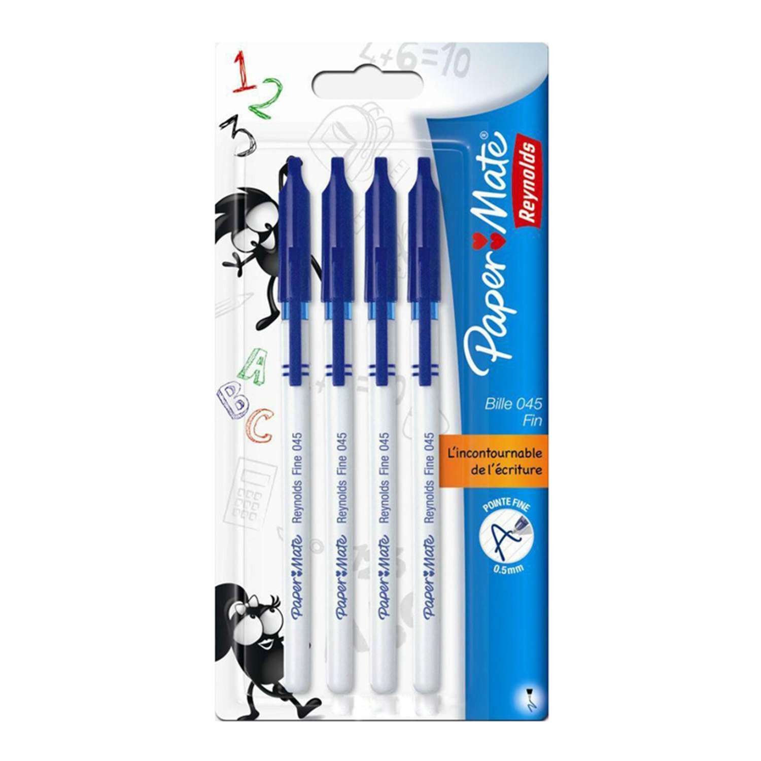 Ручка шариковая PAPER MATE 4 шт. - фото 1
