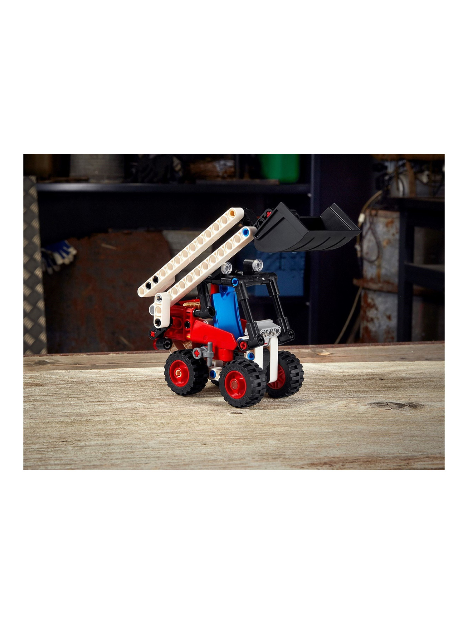 Конструктор LEGO Technic Фронтальный погрузчик 140 дет. - фото 8
