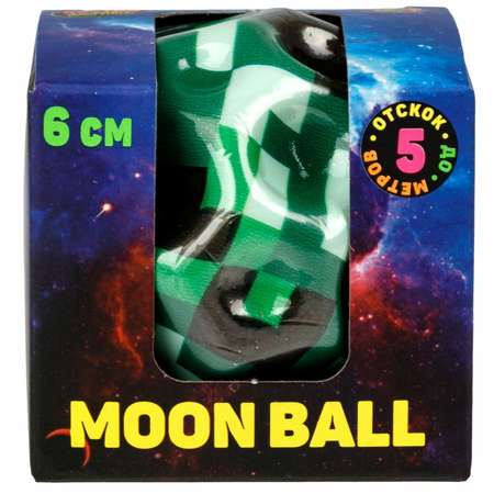 Попрыгунчик №1TOY Moon Ball классический 6см в ассортименте