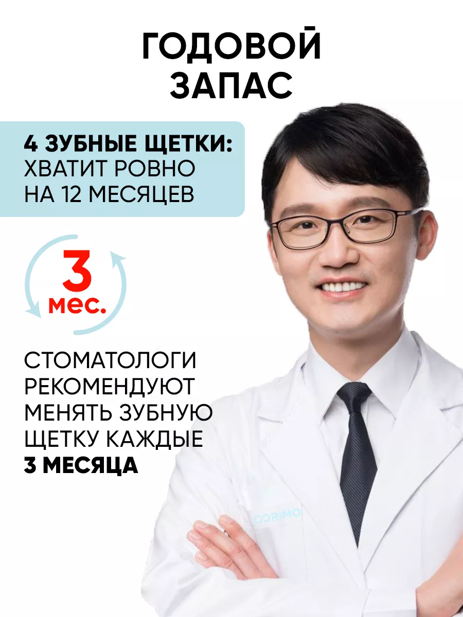 Зубная щетка классическая CORIMO - фото 5