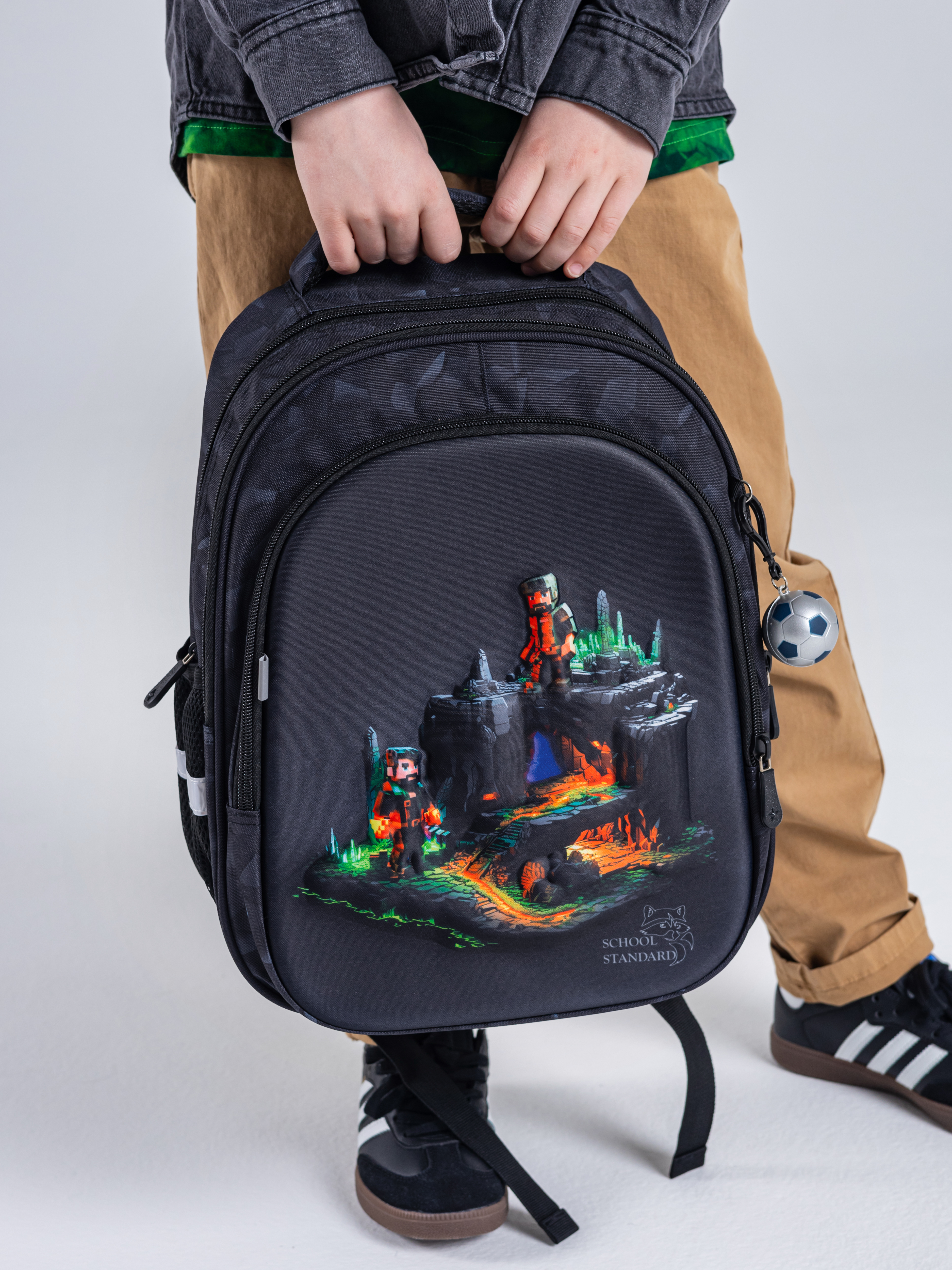 Рюкзак School Standard первокласснику набор 4 в 1 - фото 2