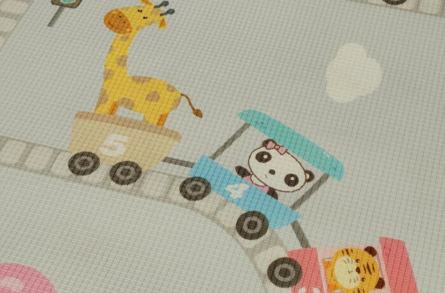 Коврик Forest kids Alphabet ang Animal Train - фото 16