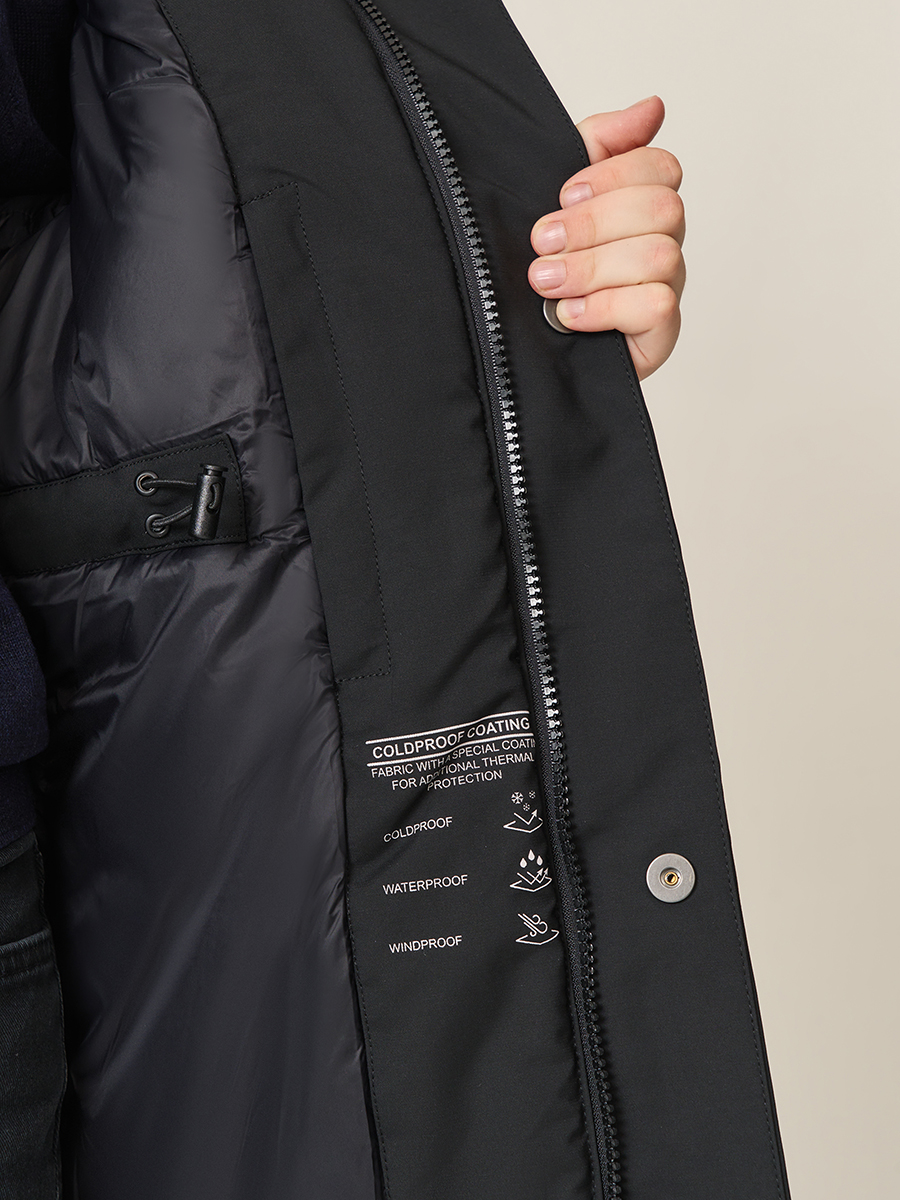 Куртка Baon BK5323501/BLACK - фото 5