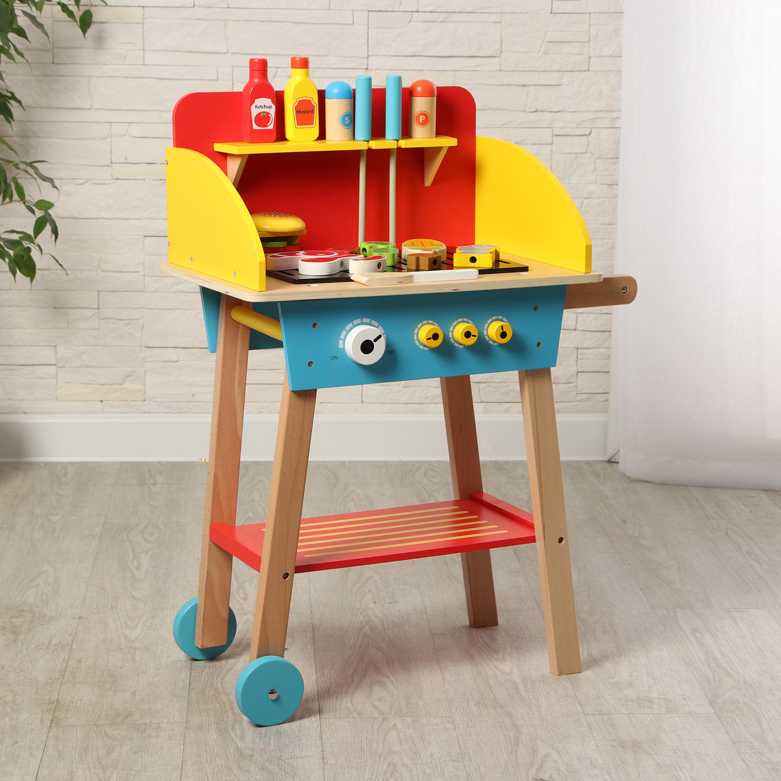 Игрушка Sima-Land плита, посуда, продукты - фото 1
