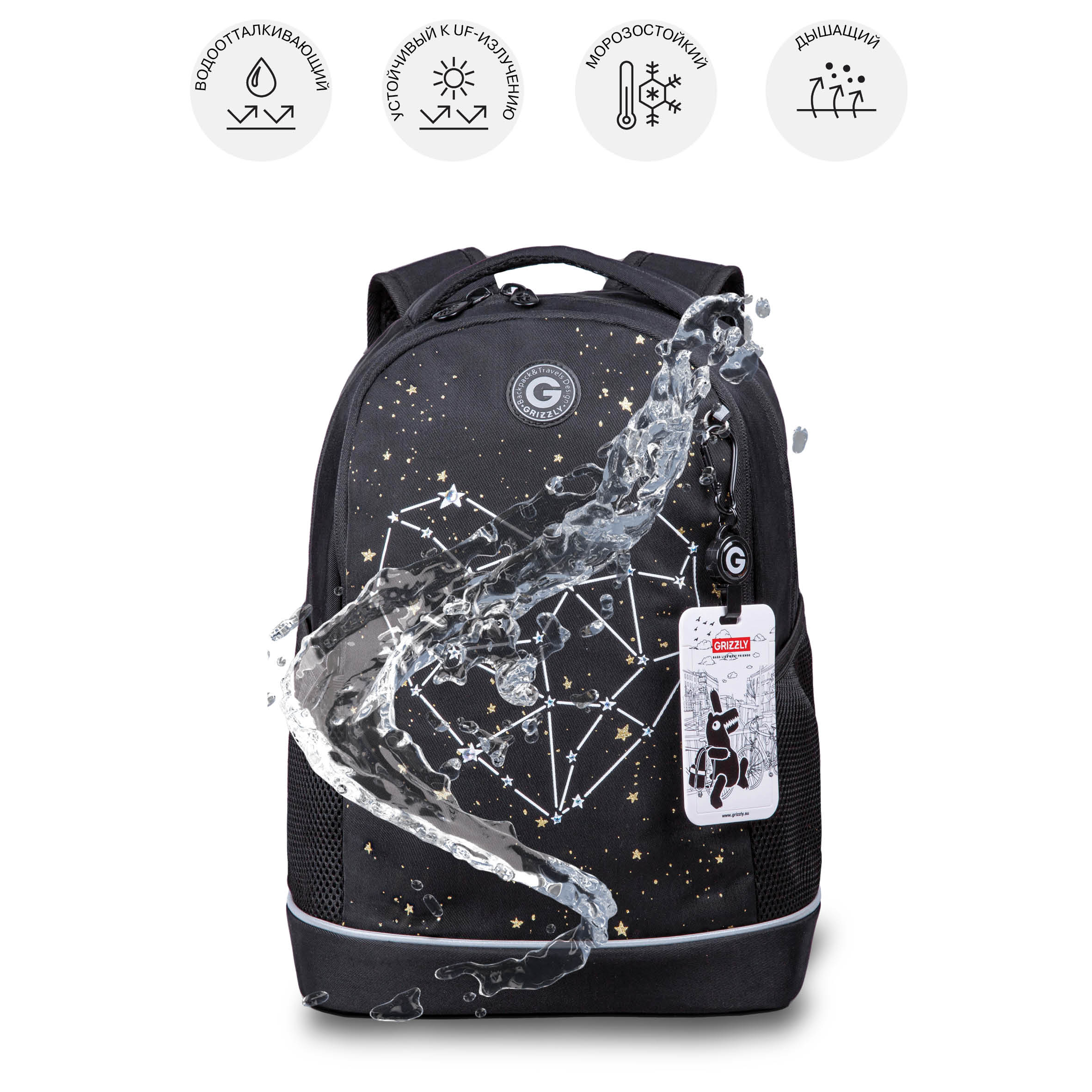 Рюкзак Grizzly для девочки - фото 10