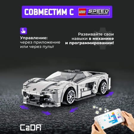 Конструктор CaDa Lotus racing car блочный