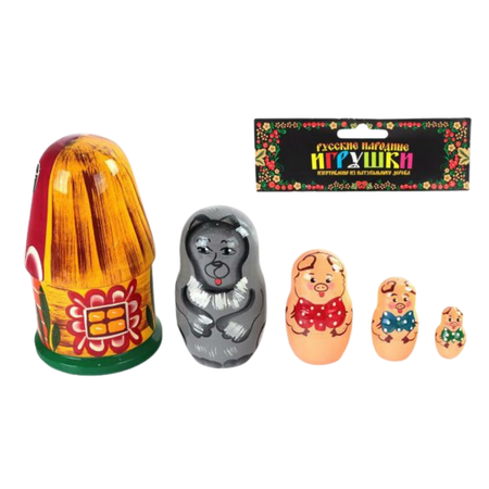 Игрушка Нескучные игры Три поросенка