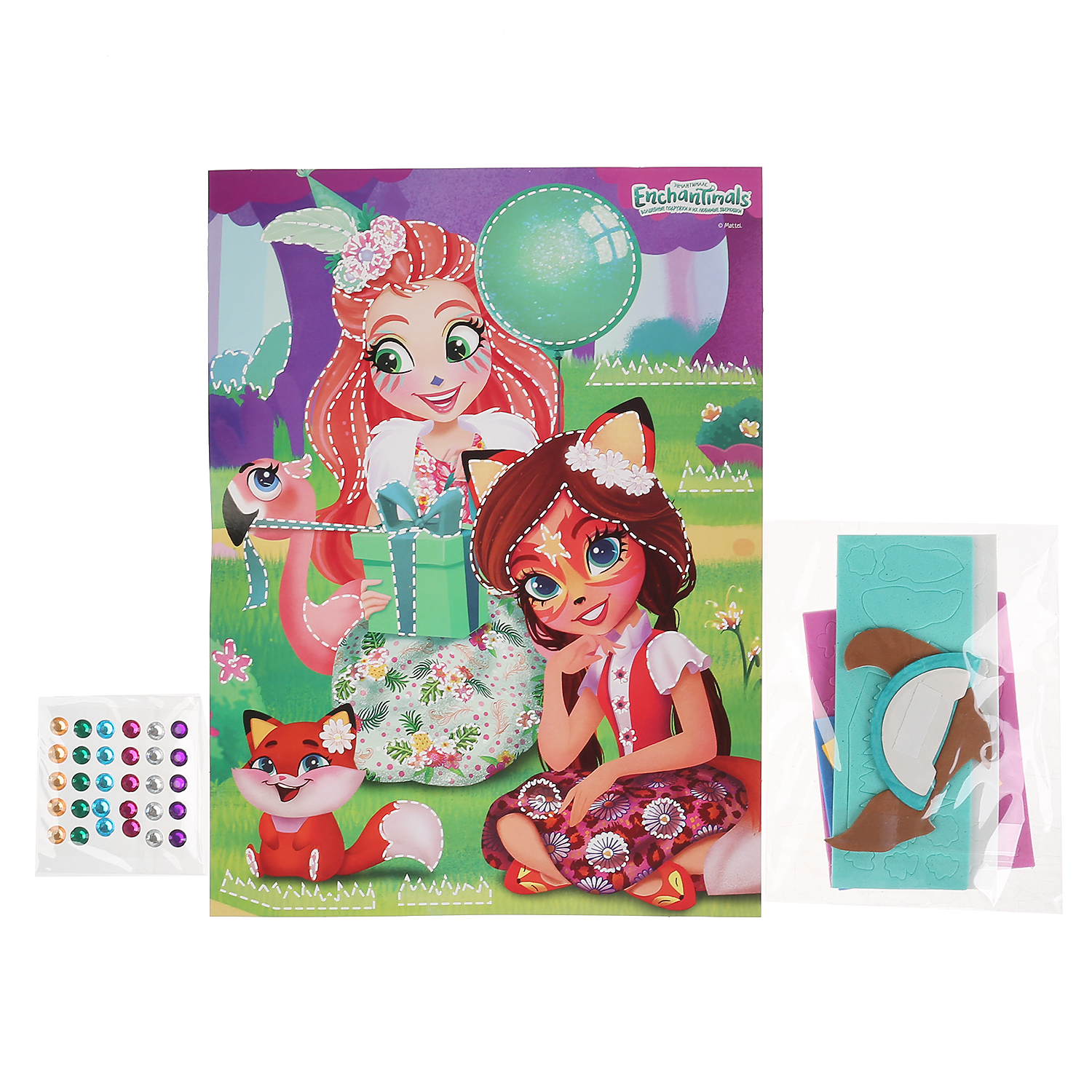 Набор для творчества МультиАРТ Enchantimals аппликация - фото 2