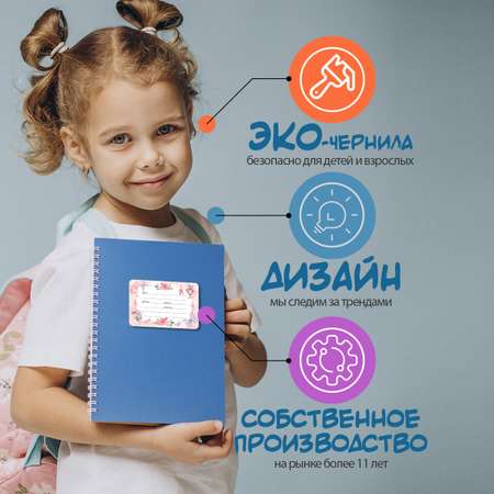 Набор канцелярский Woozzee Милые балерины 3 предм.