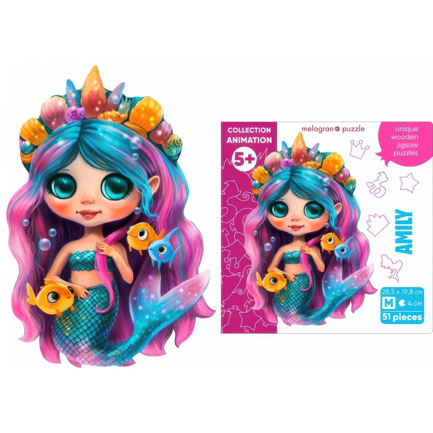 Пазл 1TOY деревянный - фото 1