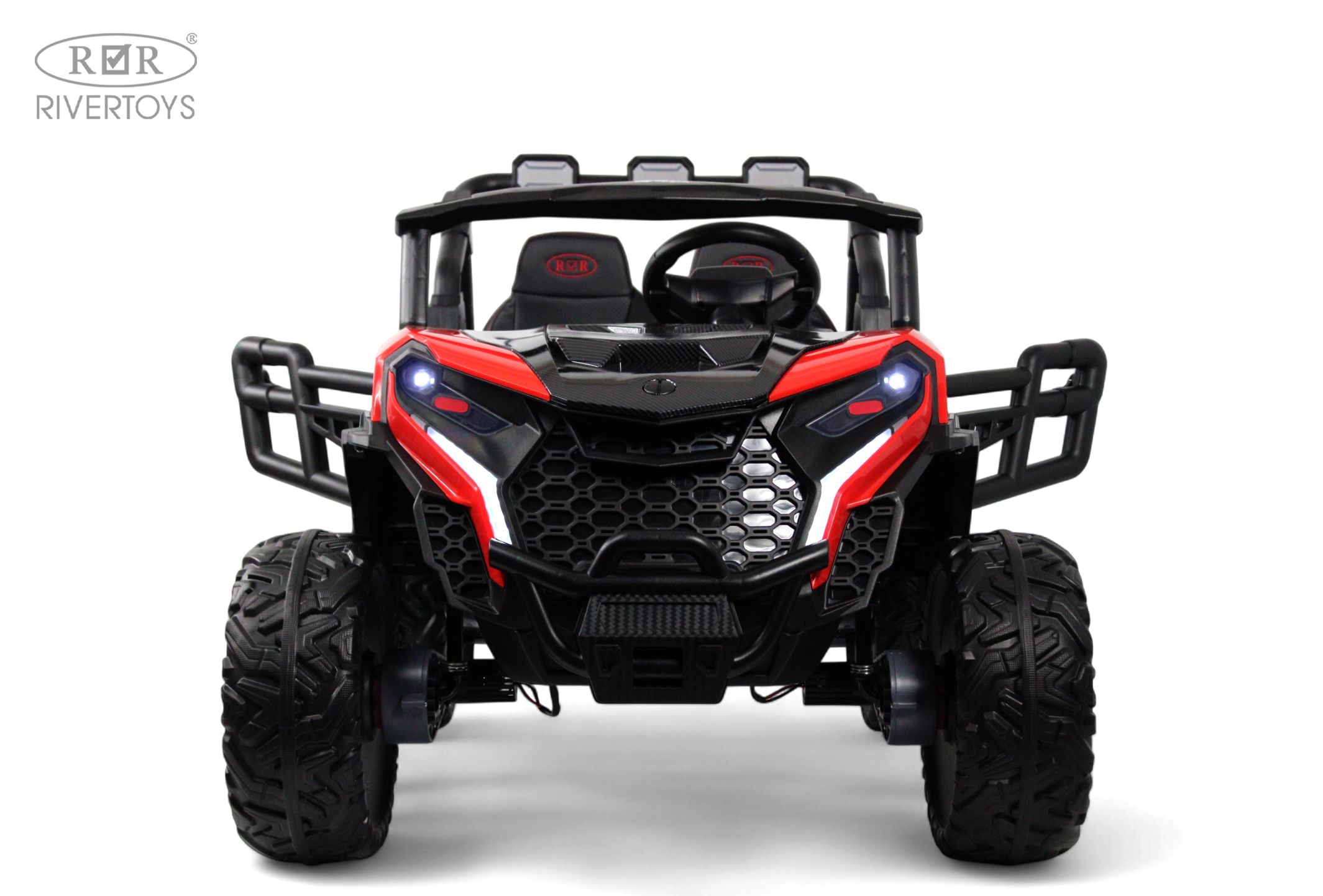 Электромобиль RIVERTOYS K555KK-BUGGY-RED С пультом ДУ - фото 19