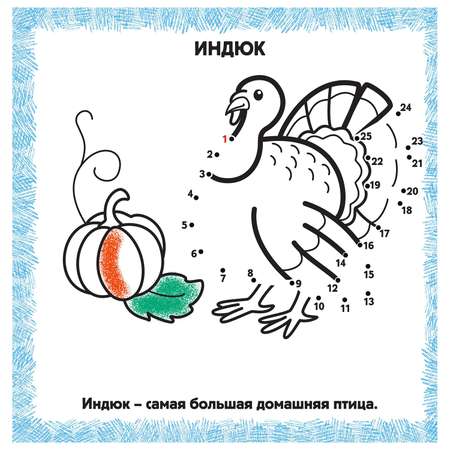 Книга Iq раскраски по точкам Домашние животные