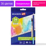 Карандаши акварельные Brauberg 36 шт.