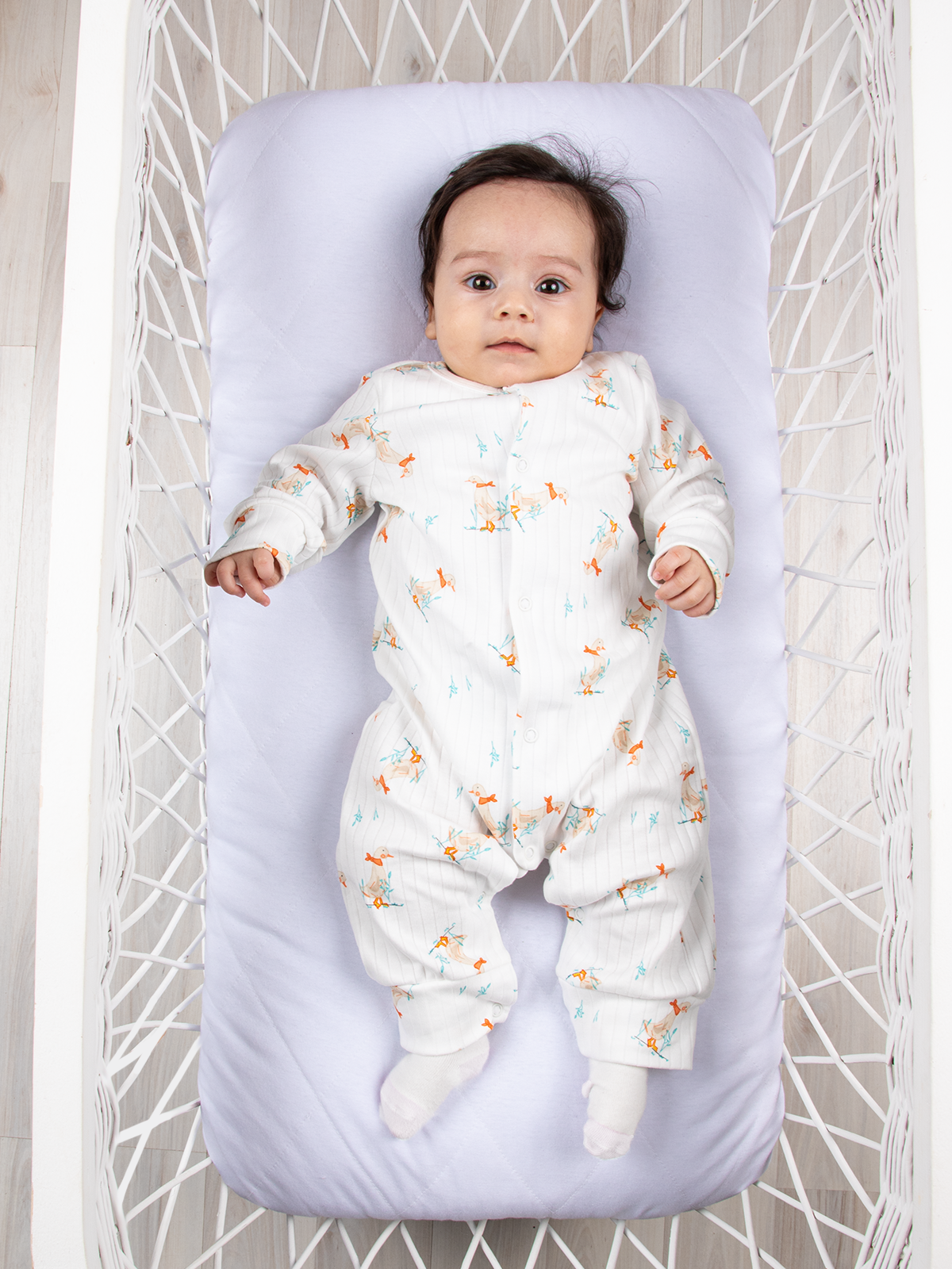 Комбинезон 2 шт Осьминожка 218-442п/гуси - фото 8