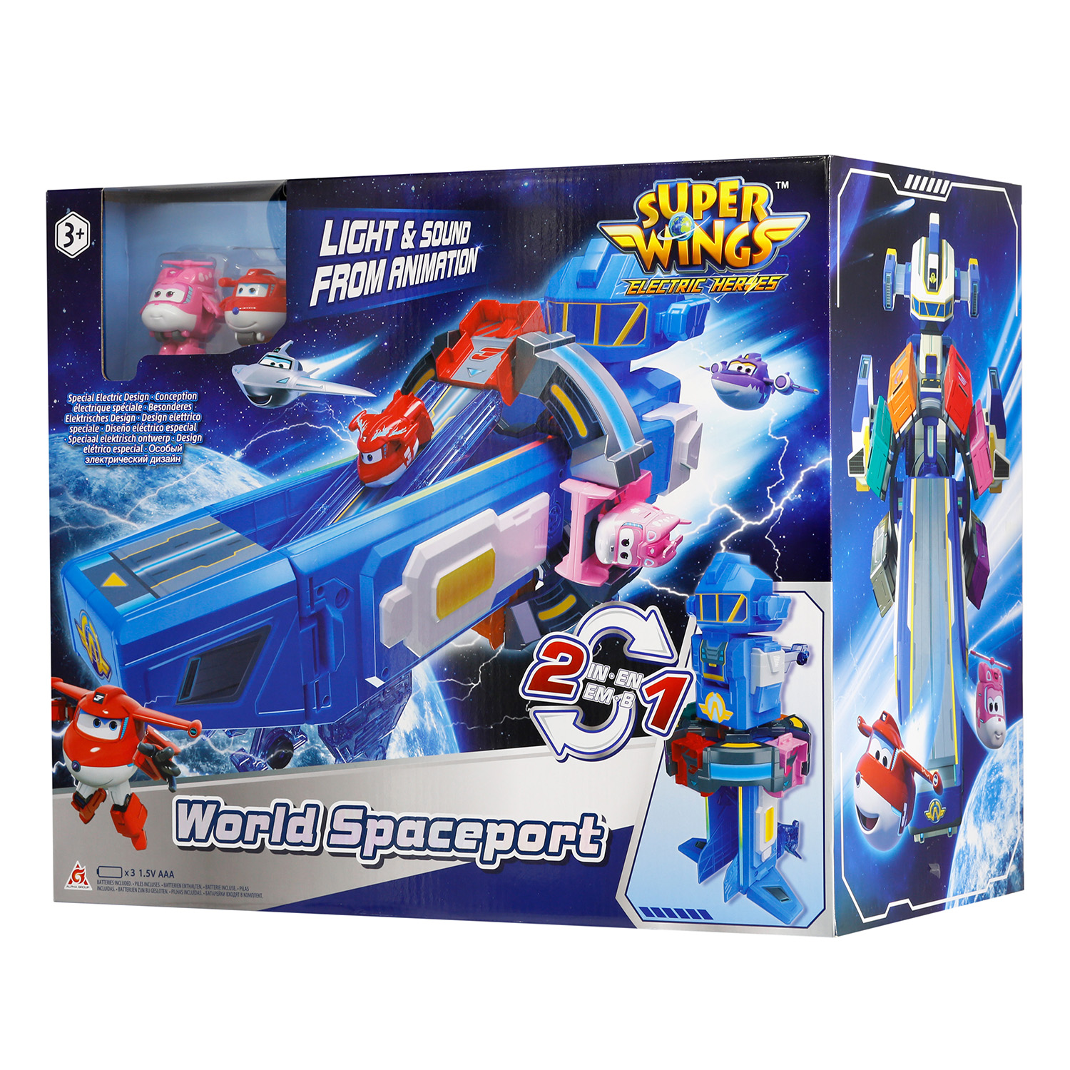 Игровой набор Super Wings Мировой космодром - фото 6