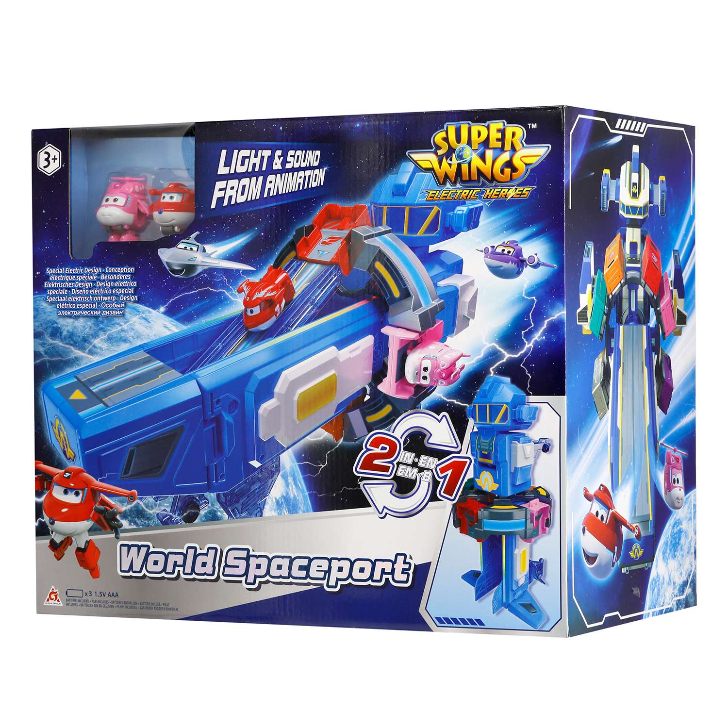 Игровой набор Super Wings Мировой космодром - фото 6