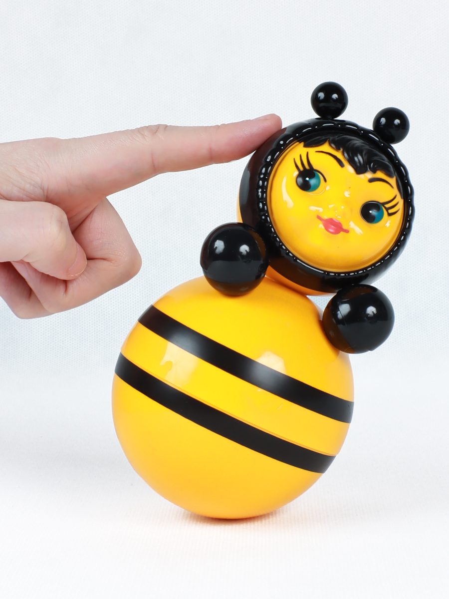 Игрушка Котовские неваляшки неваляшка Пчелка - фото 7