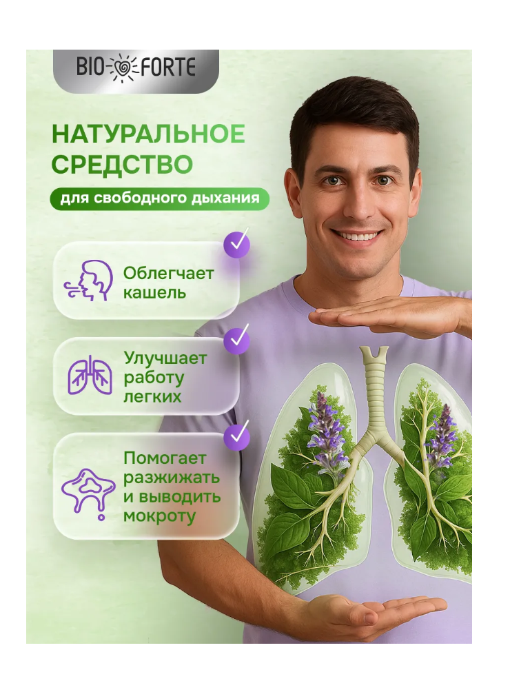 При простуде BioForte Бронхоцвет от кашля - фото 7