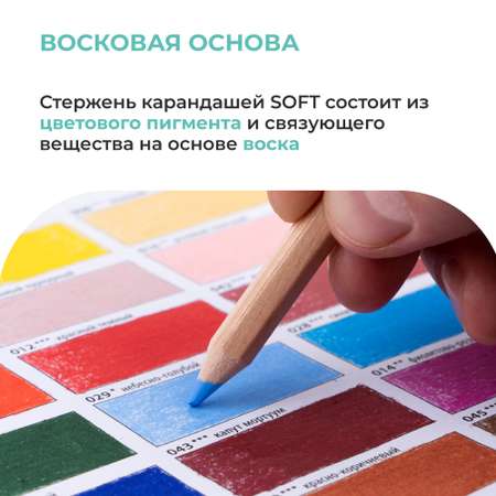 Карандаши цветные Малевичъ 36 шт.