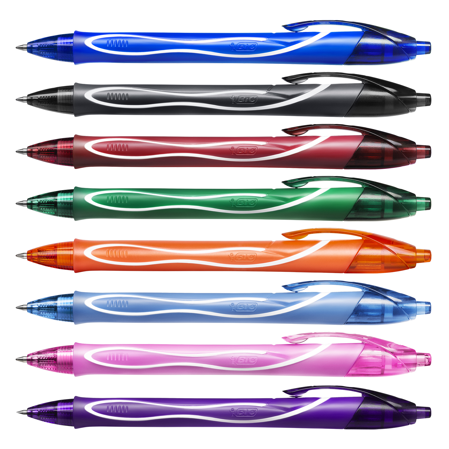 Ручка гелевая BIC 8 шт. - фото 2