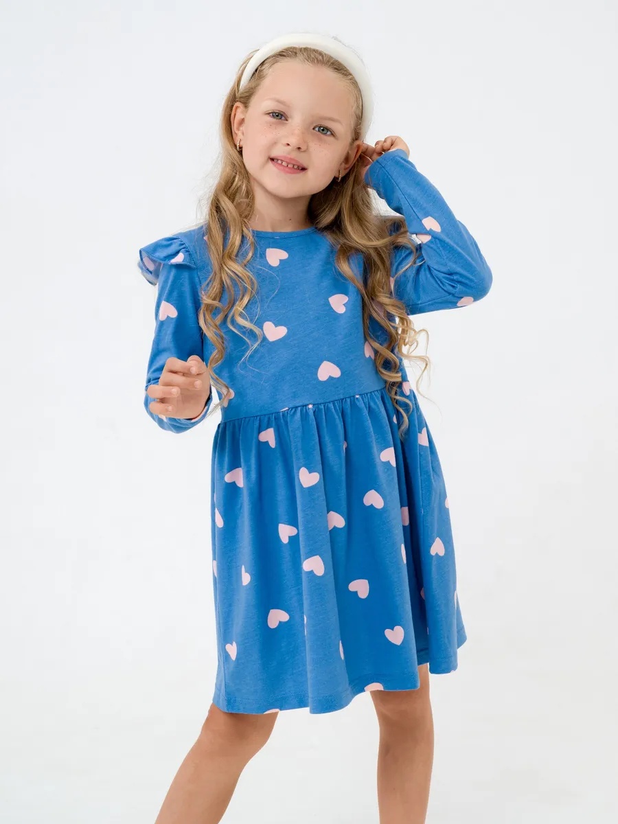 Платье NATIVIA ПТД/сердечкинаголубом - фото 11