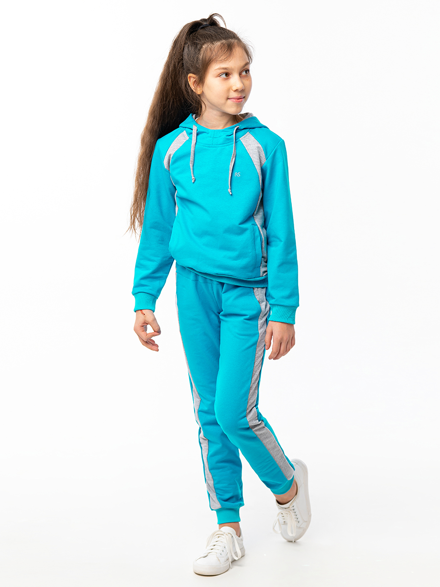 Спортивный костюм RODOS М-203/Бирюзовый_меланж - фото 3